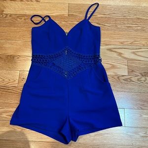 Blue romper